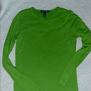 Green Ralph Lauren long sleeve